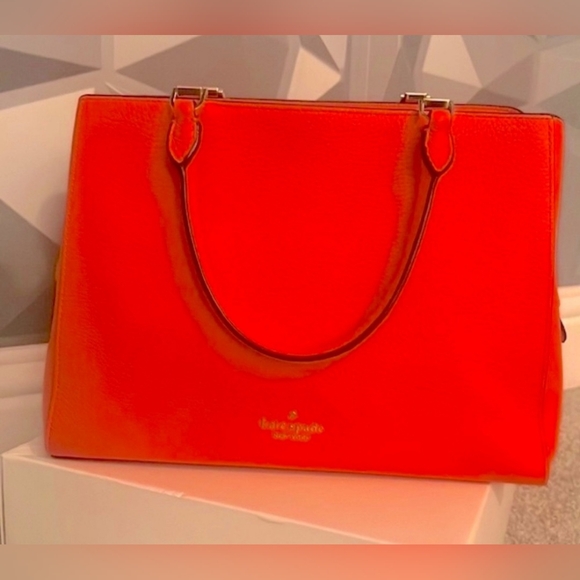 KATE SPADE LEIMA TRIPLE COMPARTMENT SATCHEL BAG - Picture 3 of 11